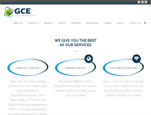 Tablet Screenshot of gce.net.sa