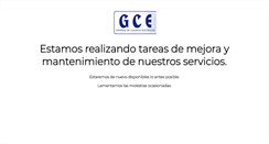 Desktop Screenshot of gce.es